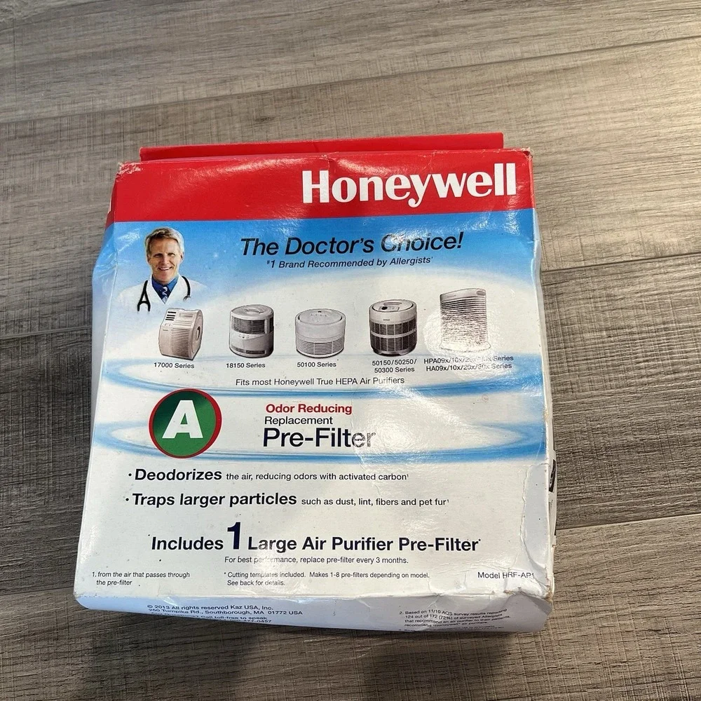 Honeywell Air Purifier Pre-Filter A Odor Reducing Replacement Large HRF-AP1